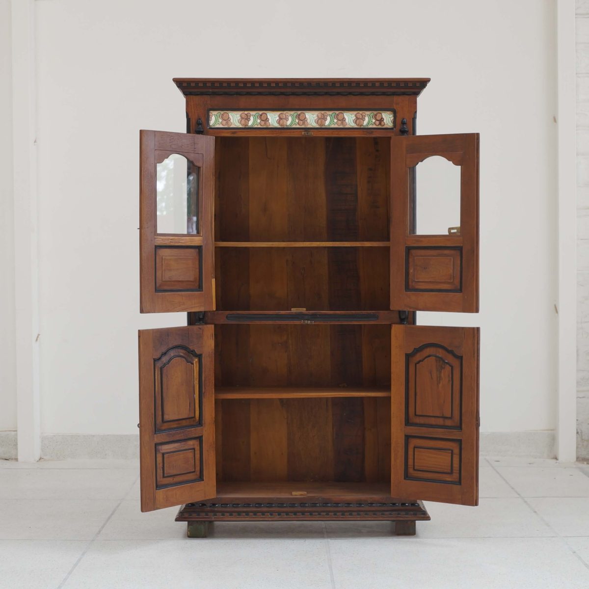 Antique Bookcase Cabinet