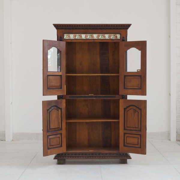 Antique Bookcase Cabinet