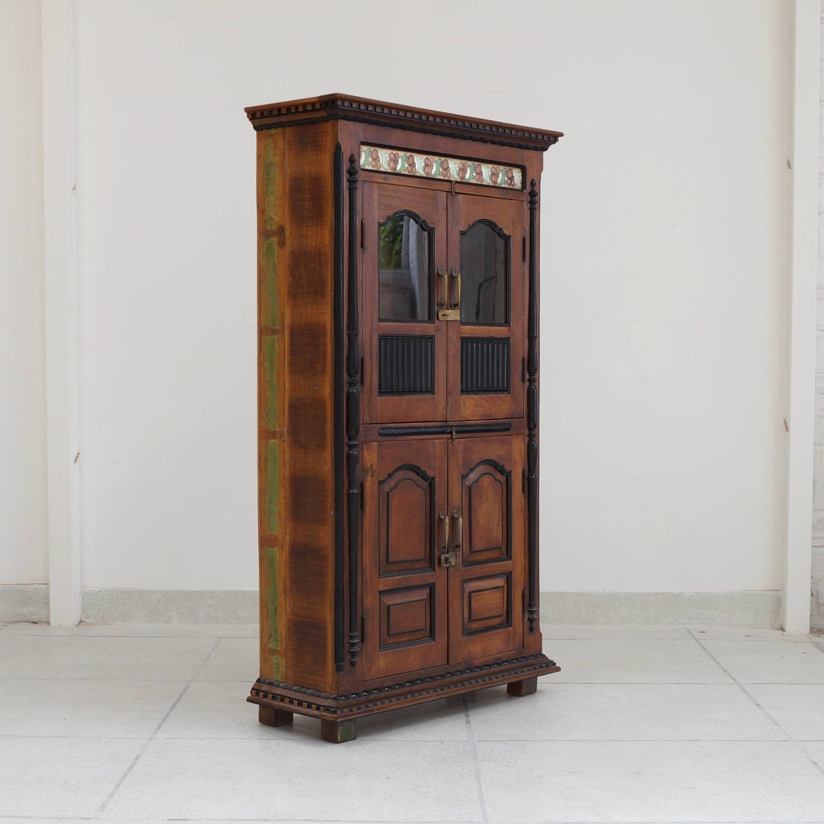 Antique Bookcase Cabinet