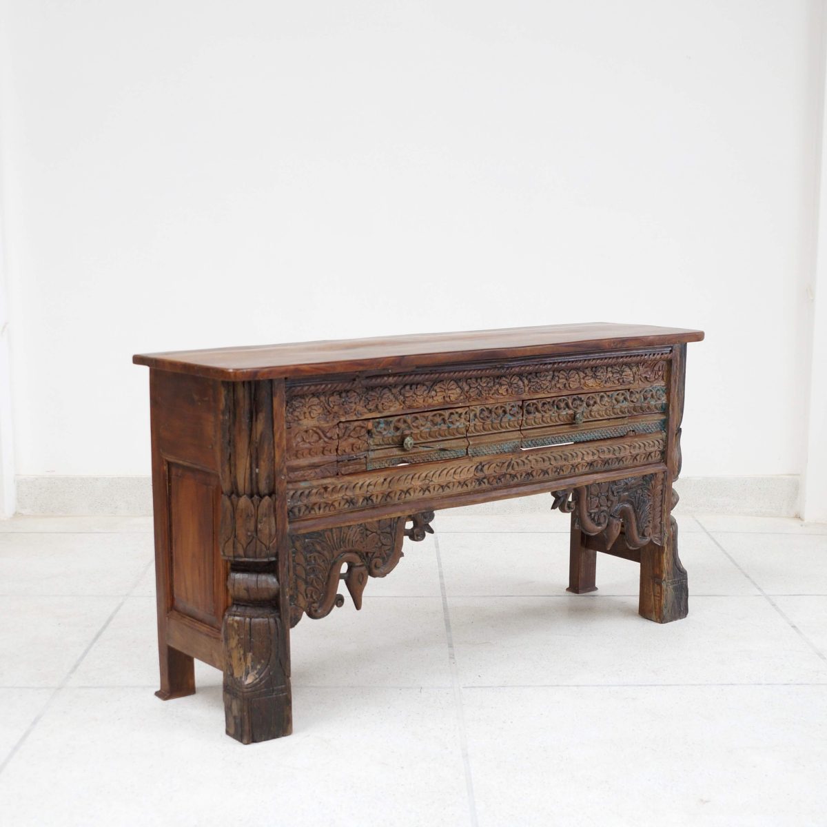 Console Table Antique carving Homebience